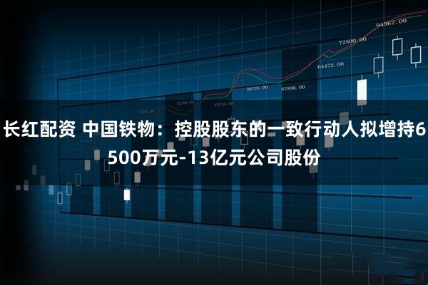 长红配资 中国铁物：控股股东的一致行动人拟增持6500万元-13亿元公司股份